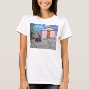 T-shirt Refuge de De African Queen de ping-pong