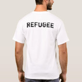 T-shirt Réfugié (arrière) (Dos)