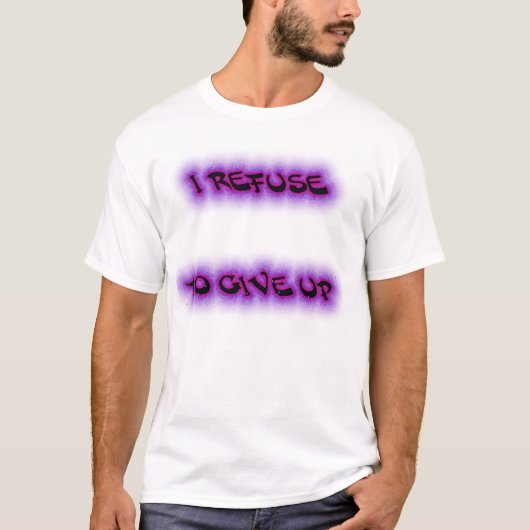 T-shirt Refusez d'abandonner (Devant)