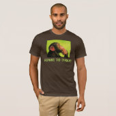 T-SHIRT REFUSEZ D'ÉVOLUER (Devant entier)