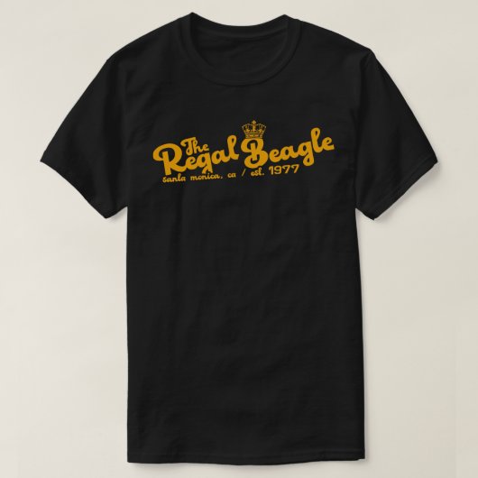 T-shirt Regal Beagle Lounge 1977 1 (Design devant)
