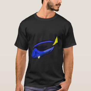 T-shirt Regal Blue Tang Marine Aquarium Fish - Coral Reef