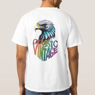 T-shirt Regal Crystal Eagle" Design majestueux
