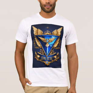 T-shirt "Regal Wings Diamond : A Sapphire & Gold Affair pa