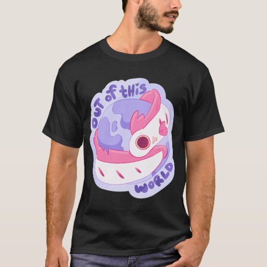 T-shirt Régaleor géant 'hors de ce monde' (Devant)