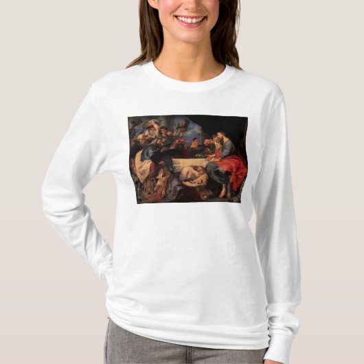 T-shirt Régalez dans la maison de Simon le Pharisee, (Devant)