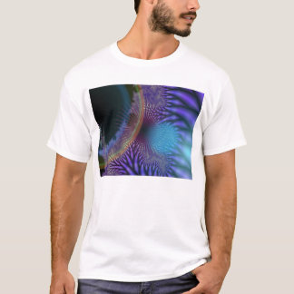 T-shirt Regard centripète - mystère d'améthyste et d'azur