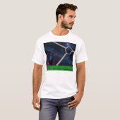 T-shirt Regard dedans à l'espace (Devant entier)