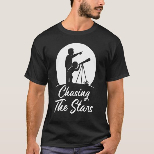 T-shirt Regard D'Étoiles - Chasing The Stars - Constellati (Devant)