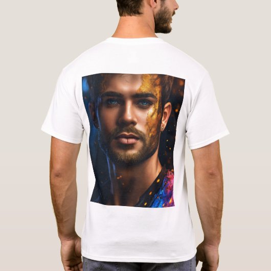 T-shirt Regard éthérée" (Dos)