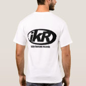 T-shirt Regard fixe démoniaque (Dos)