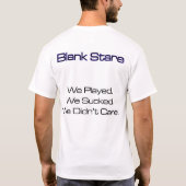 T-shirt Regard fixe vide sucé (Dos)