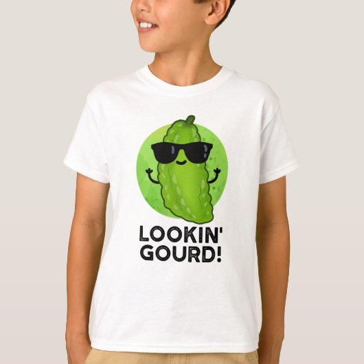 T-shirt Regard Gourd Funny Cool Veggie Pun (Devant)