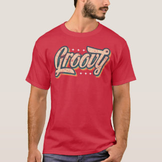 T-shirt Regard Groovy Slang Un look rétro des années 70 ou