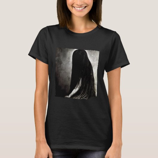 T-shirt regard sans visage (Devant)