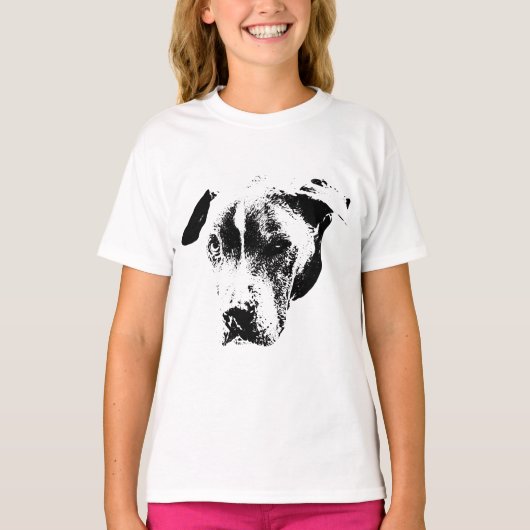 T-shirt Regard sec, puissance tranquille (Devant)