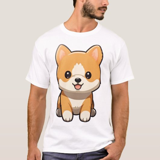 T-shirt Regard Shiba (Devant)