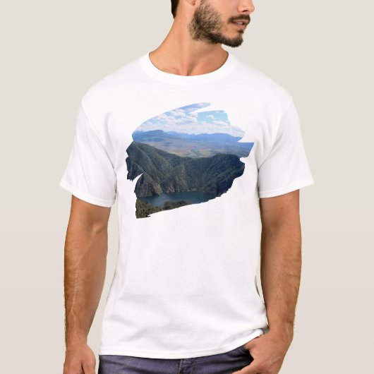 T-shirt Regard Sur La Gunnison River (Devant)
