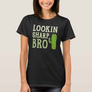 T-shirt Regardant net Frère Cactus Plante Succulente Dame