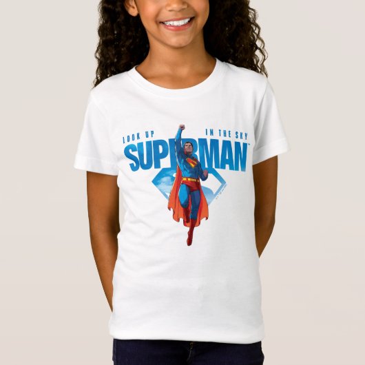 T-Shirt Regarde ça, Superman (Devant)