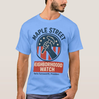 T-shirt REGARDE DU QUARTIER DE Maple Street