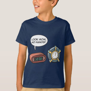 T-shirt Regarde Maman, Pas De Mains !