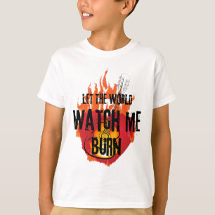 T-shirt Regarde-moi Burn