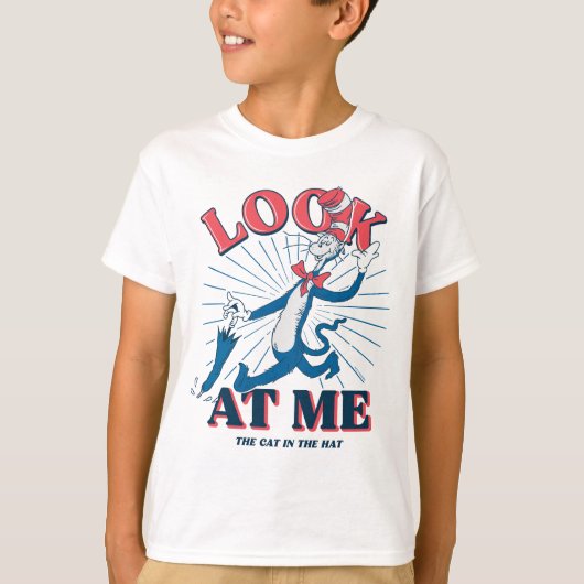 T-shirt Regarde-Moi Chat Dans Le Casquette (Devant)