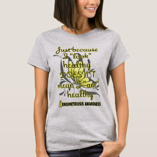 T-shirt "Regarde" santé/papillon...T-shirt Endometriose