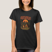 T-shirt Regarder les preuves Burn Camping Funny Camper Hu (Devant)