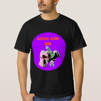 T-SHIRT REGARDEZ AJOUTER-MOI À CHEMISE