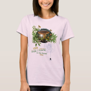 T-shirt Regardez Ce Que J'Ai Trouvé Dans La Forêt Aujourd'