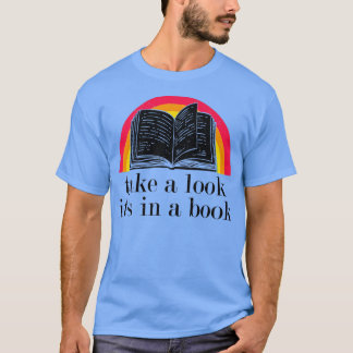 T-shirt Regardez, c'est dans un livre amusant 