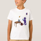 T-shirt Regardez, je suis un poisson de vol (Devant)