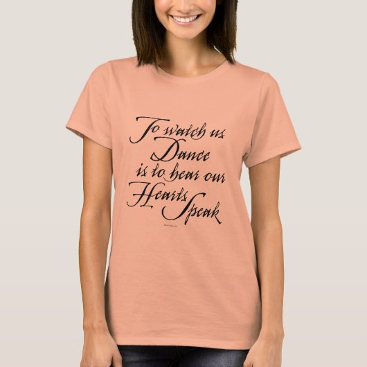 T-shirt Regardez-nous danser (Devant)