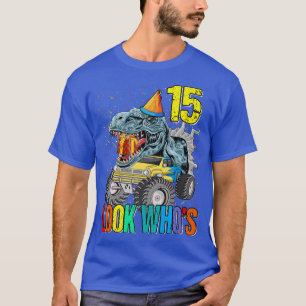 T-shirt Regardez qui est 15e anniversaire Monster Truck Di