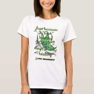 T-shirt "Regardez" sain/papillon… Lyme