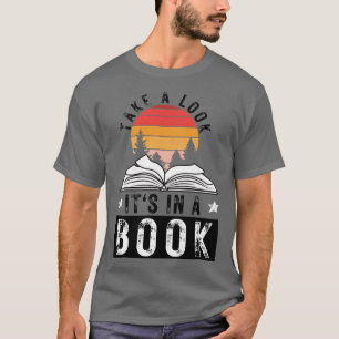 T-shirt Regardez son livre dans un livre 5