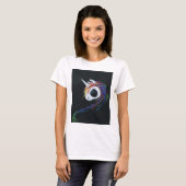 T-shirt Regardez ! Une mule un-à cornes laide ! (Devant entier)