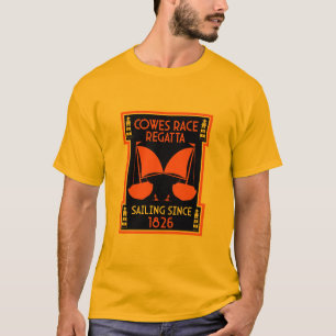 T-shirt Régate de yachts de Cowes Isle of Wight