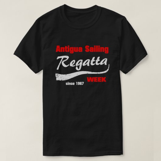 T-shirt Regatta Antigua Semaine de la voile (Design devant)