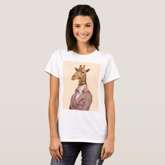 T-shirt Regency Giraffe 2 (Devant entier)