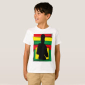 T-shirt Reggae bobo art (Devant entier)