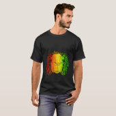 T-shirt Reggae Cool Camel Dreadlocks Rasta Dreads Rastafar (Devant entier)