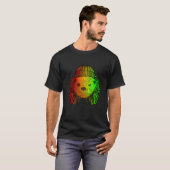 T-shirt Reggae Cool Otter Dreads Dreadlocks Otter Rasta (Devant entier)