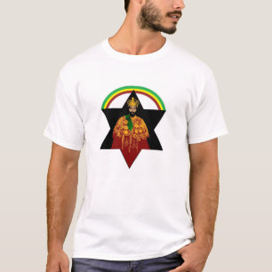 T-shirt Reggae Ethiopie Jamaïque de Haile Selassie Rasta