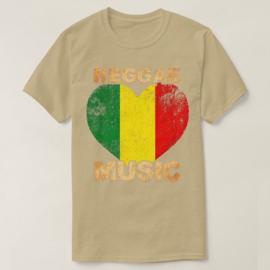 T-shirt Reggae Music1 (Design devant)