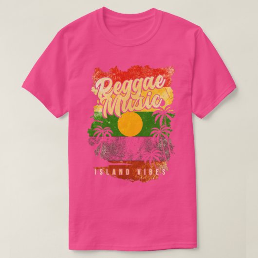 T-shirt Reggae Music8 (Design devant)
