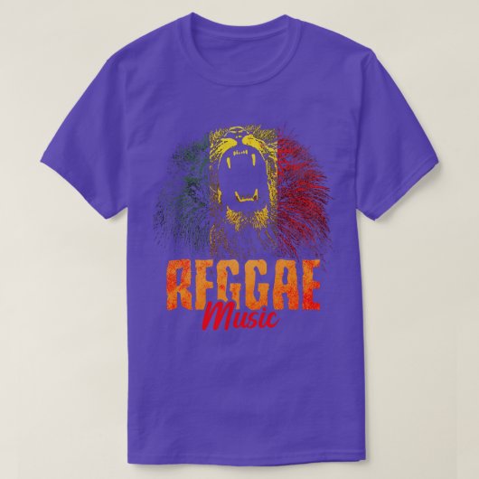 T-shirt Reggae Music 7 (Design devant)