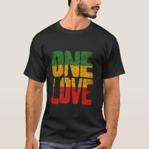 T-shirt Reggae Peace One Love
